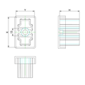 Tekening 40351 vakwerkprop